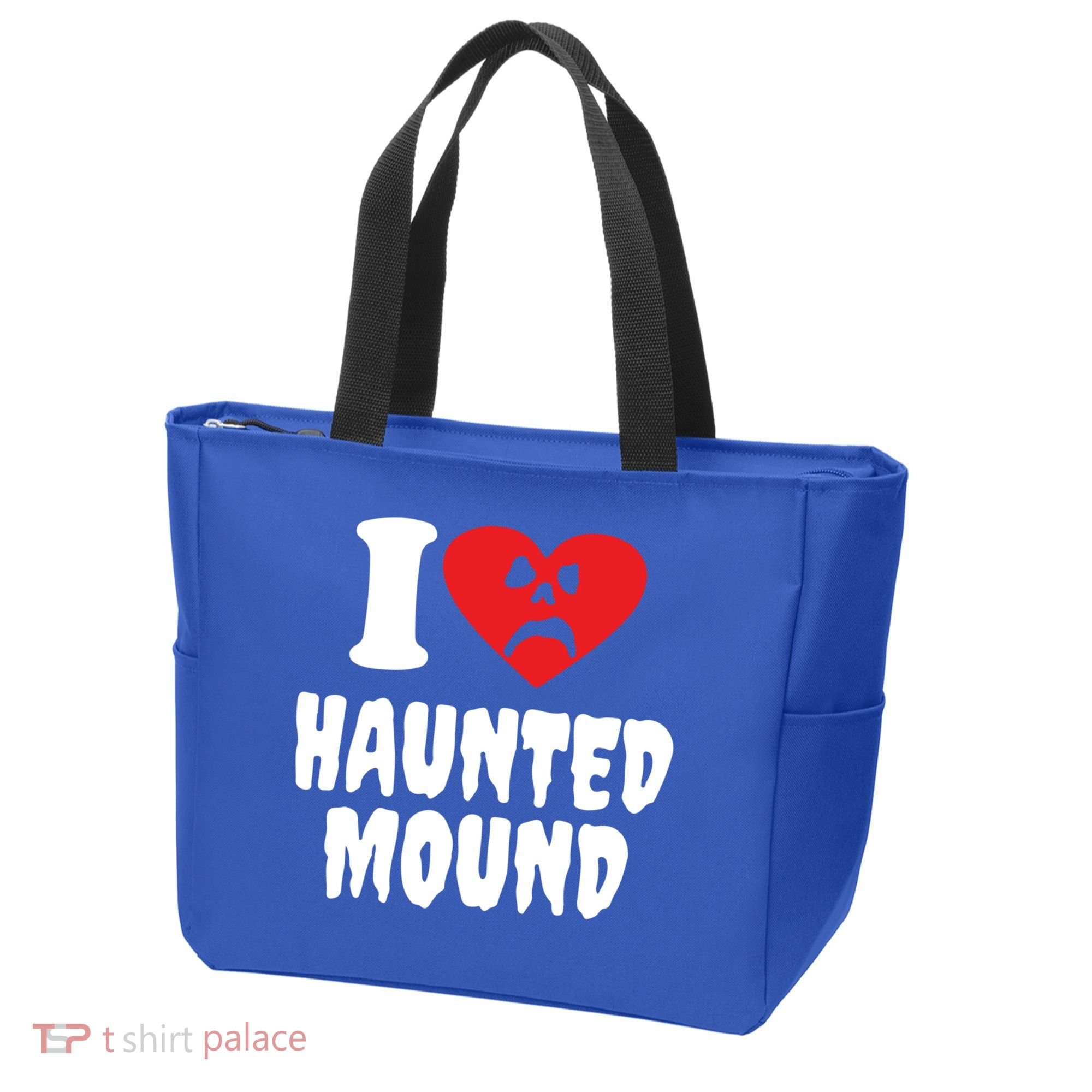 I Love Haunted Mound Cute Gift Tote Bag