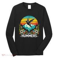 I Love Hummers Colibri Hummingbird Long Sleeve Shirt thumb 0