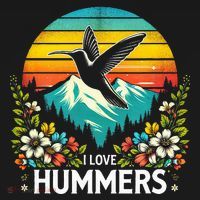 I Love Hummers Colibri Hummingbird Polo thumb 3