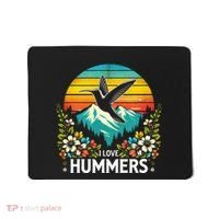 I Love Hummers Colibri Hummingbird Mousepad thumb 0