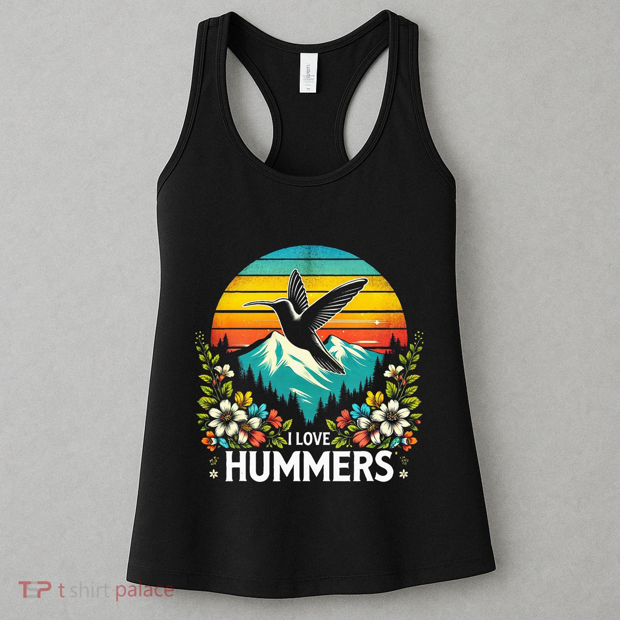 I Love Hummers Colibri Hummingbird Women's Tank Top