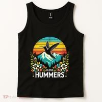 I Love Hummers Colibri Hummingbird Tank Top thumb 2