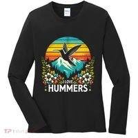 I Love Hummers Colibri Hummingbird Women's Long Sleeve Shirt thumb 0