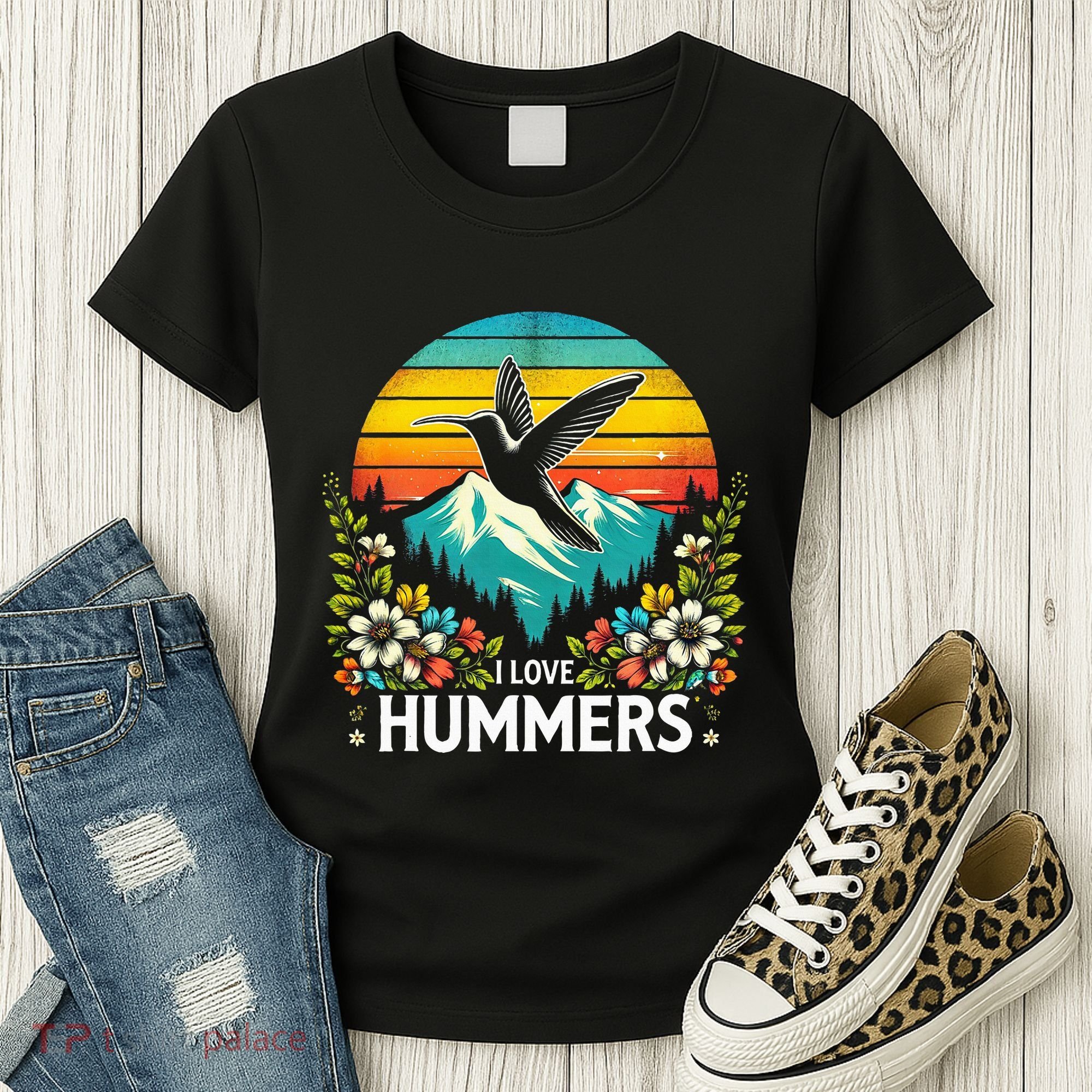 I Love Hummers Colibri Hummingbird Women's T-Shirt
