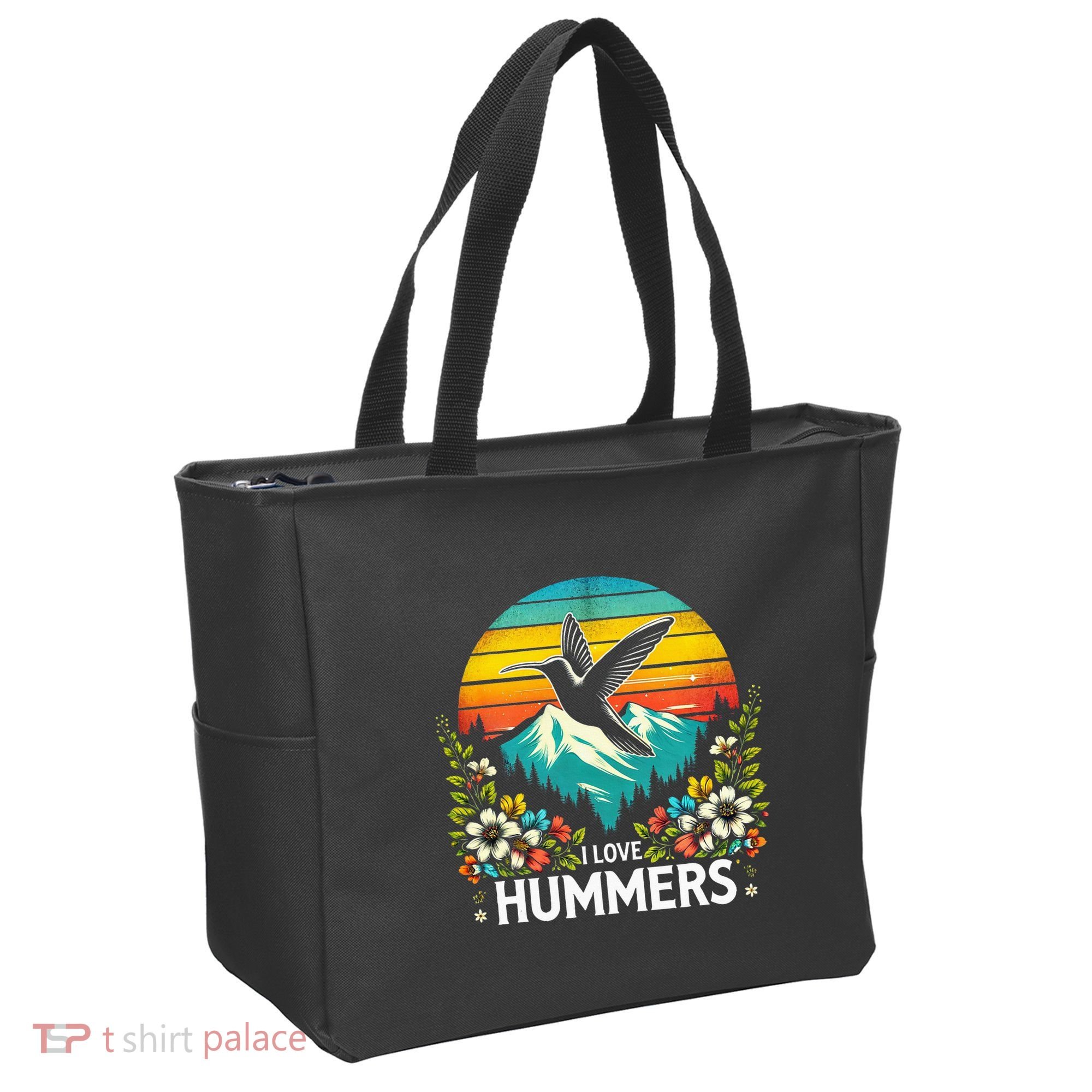 I Love Hummers Colibri Hummingbird Tote Bag