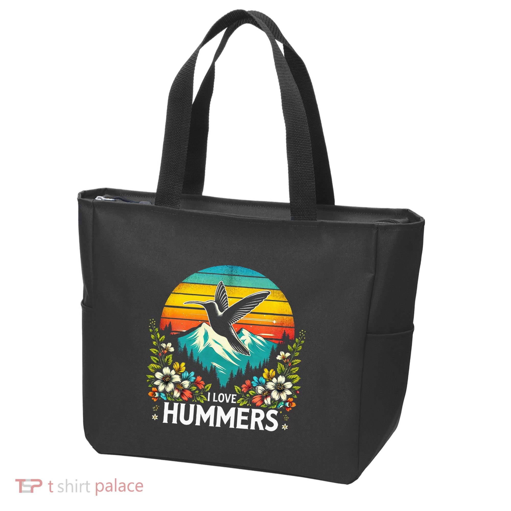 I Love Hummers Colibri Hummingbird Tote Bag