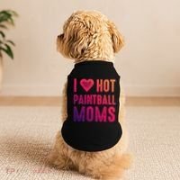 I Love Hot Paintball Moms Gift Doggie Tank thumb 2