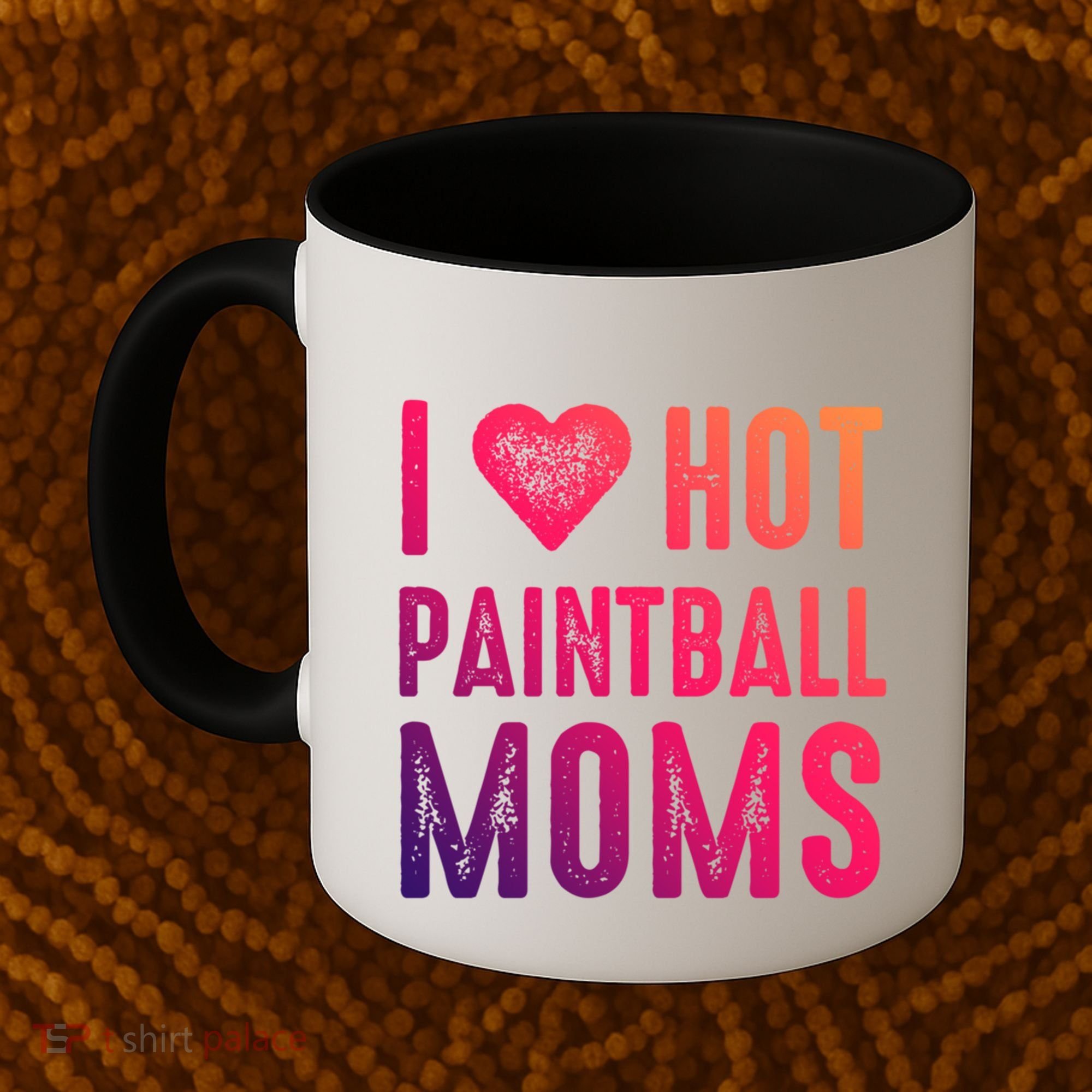 I Love Hot Paintball Moms Gift Coffee Mug