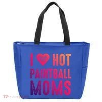 I Love Hot Paintball Moms Gift Tote Bag thumb 0