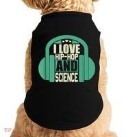 I Love Hip Hop And Science Doggie Tank thumb 0