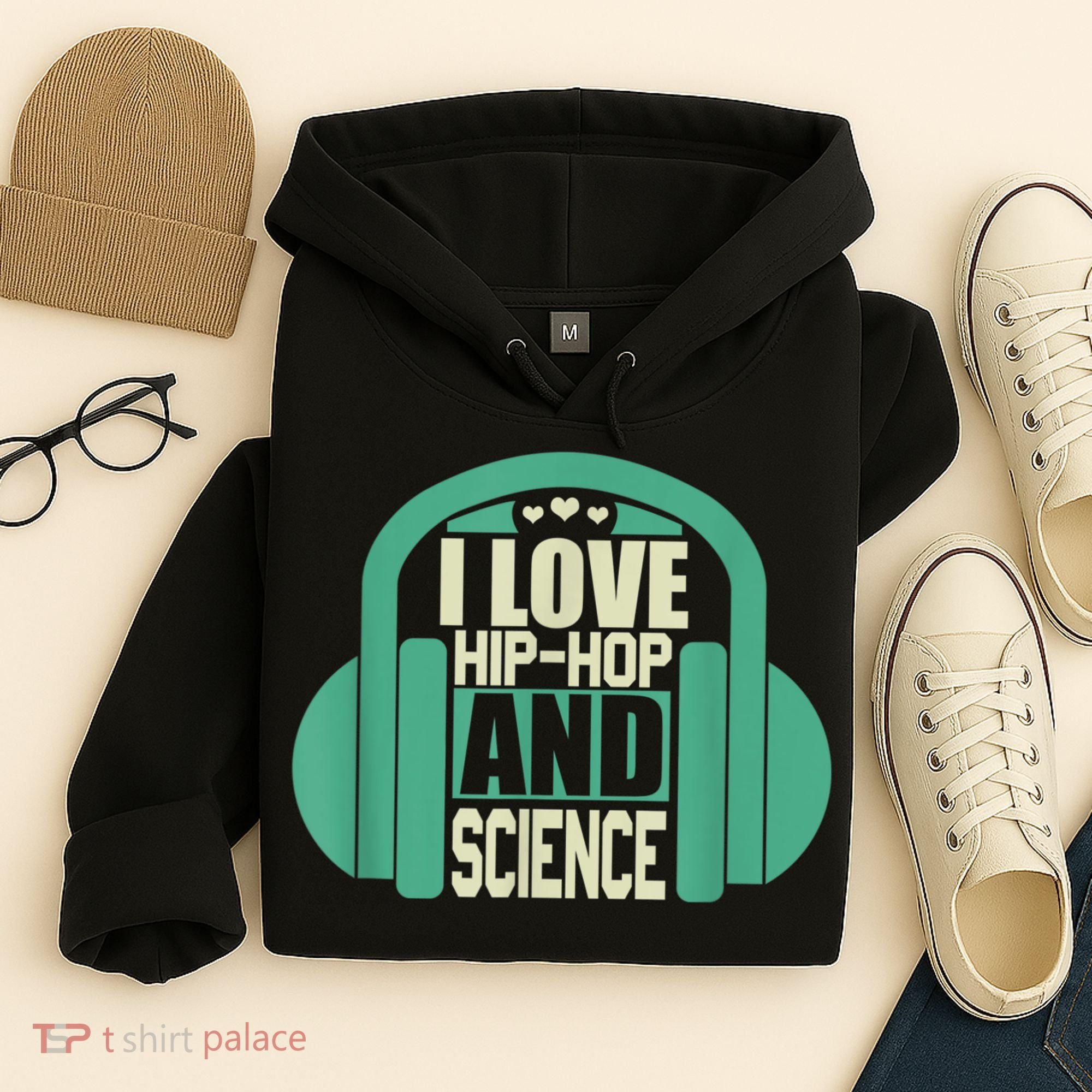 I Love Hip Hop And Science Hoodie