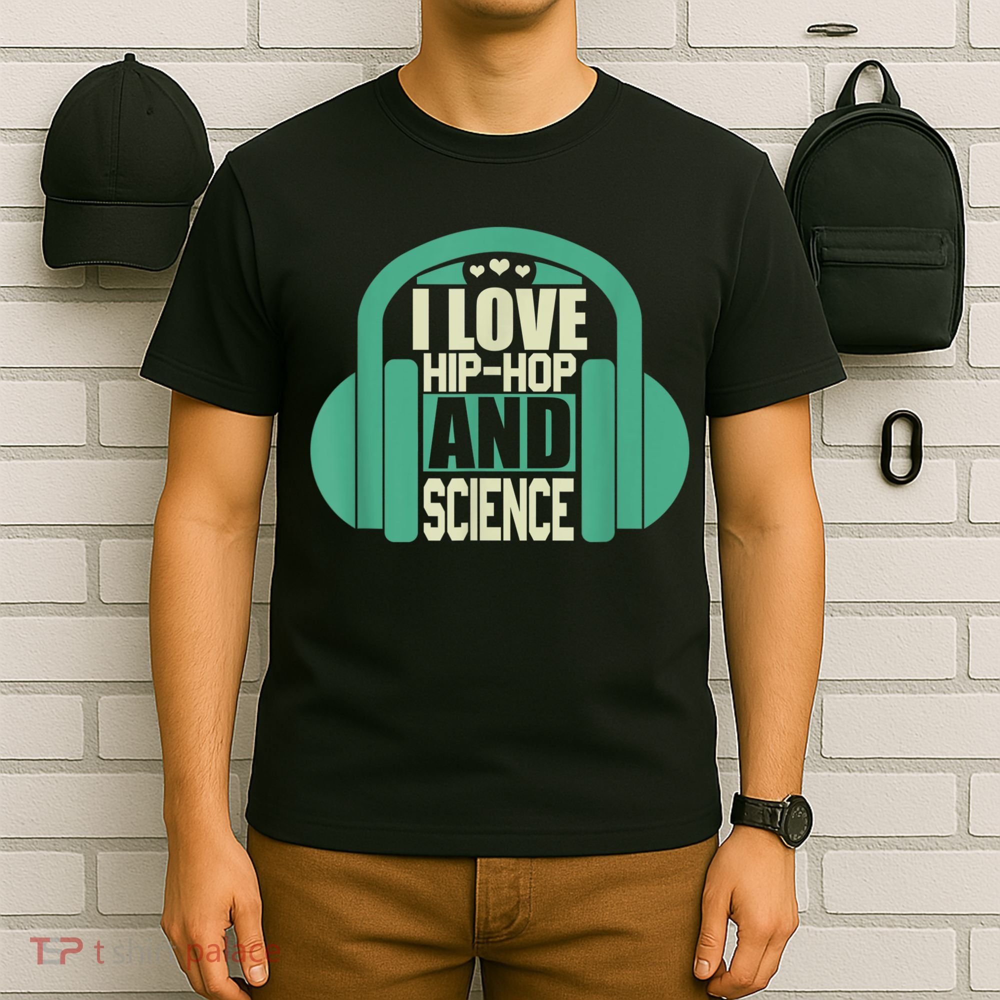 I Love Hip Hop And Science T-Shirt
