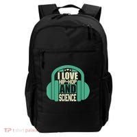 I Love Hip Hop And Science Backpack thumb 0