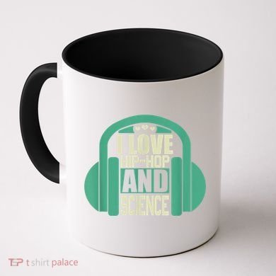 I Love Hip Hop And Science Coffee Mug