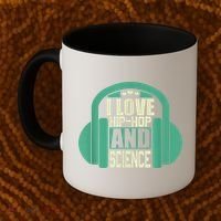 I Love Hip Hop And Science Coffee Mug thumb 2