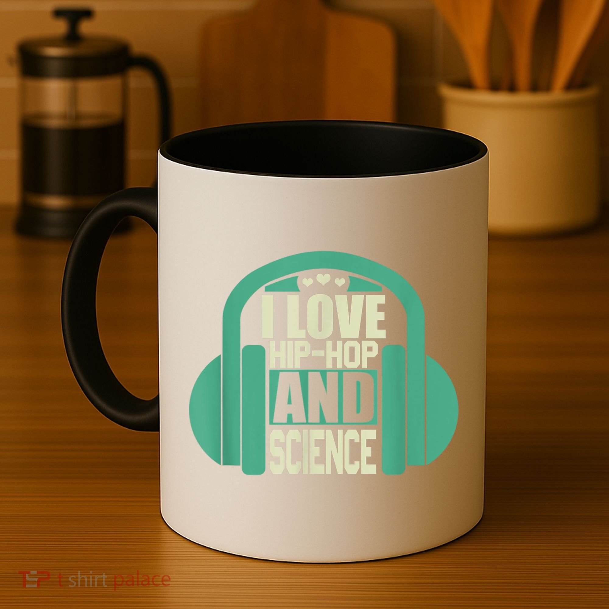 I Love Hip Hop And Science Coffee Mug