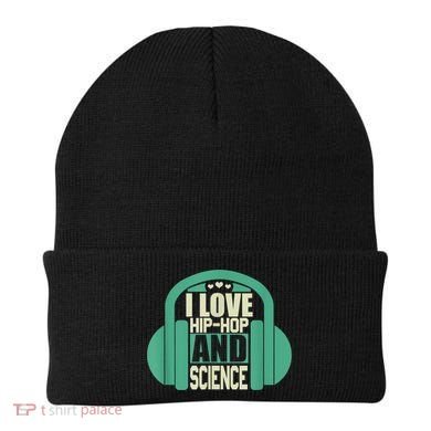 I Love Hip Hop And Science Beanie