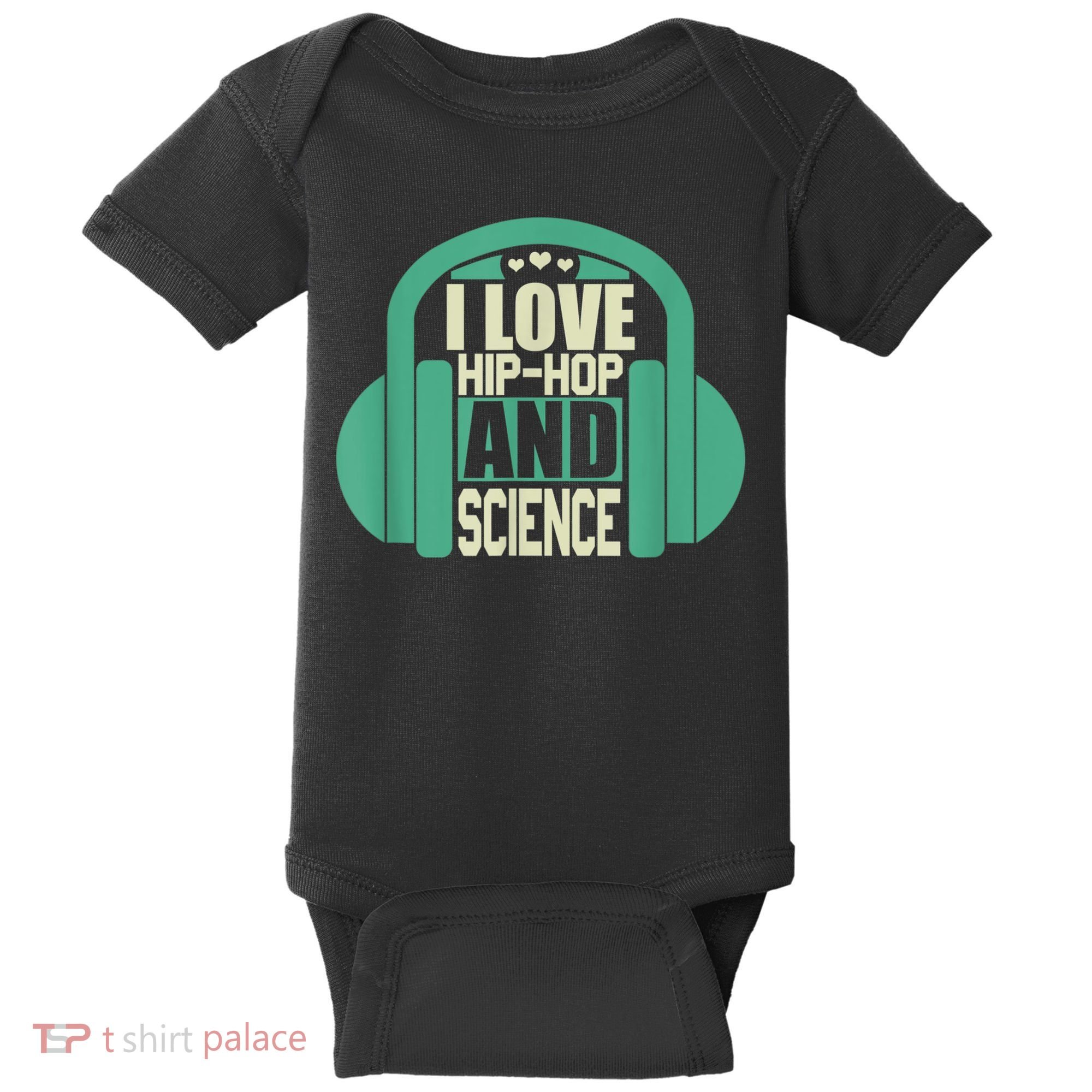 I Love Hip Hop And Science Baby Bodysuit