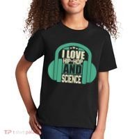 I Love Hip Hop And Science Kids T-Shirt thumb 2