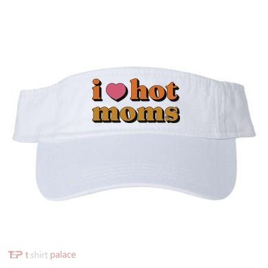 I Love Hot Moms Retro Visor