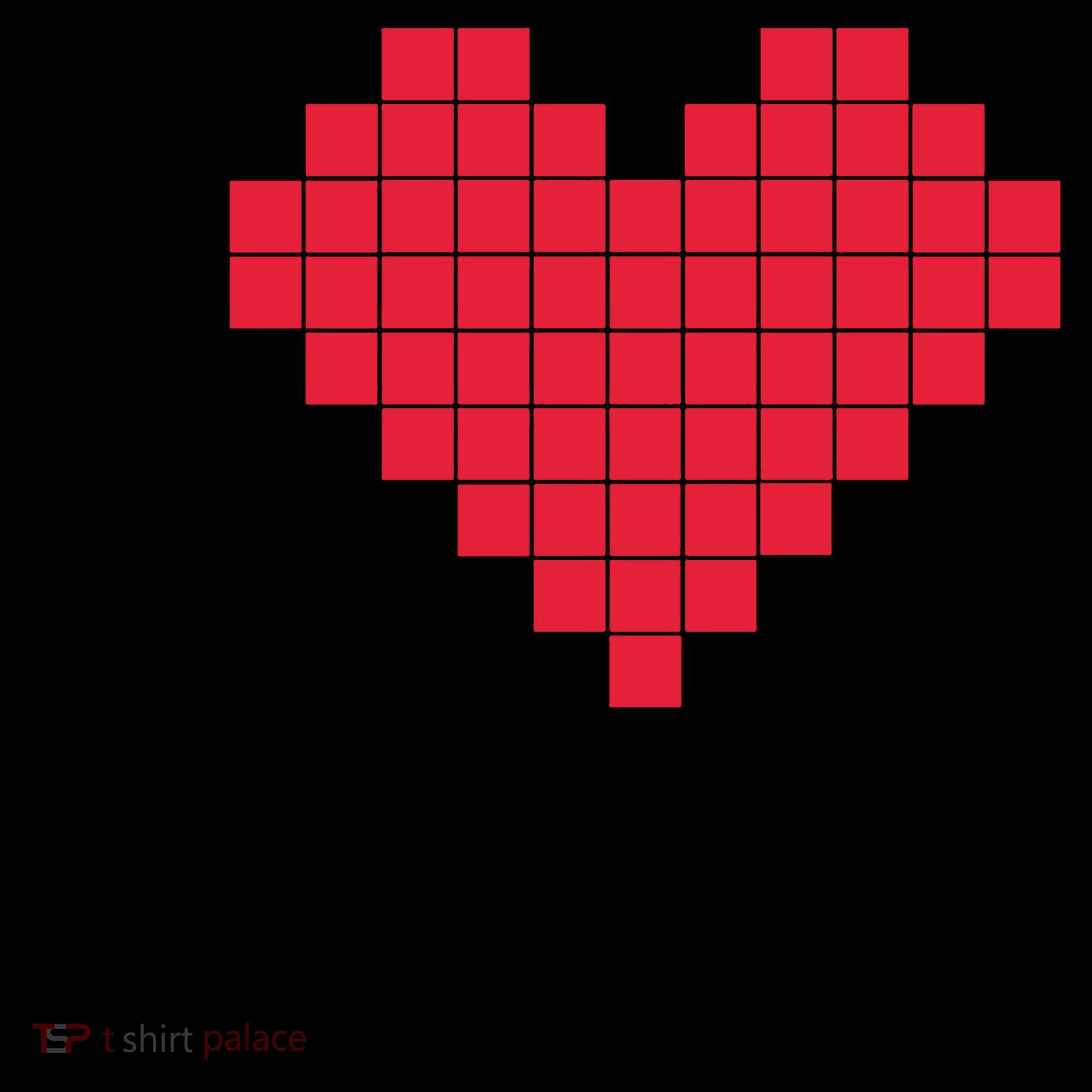 I Love Heart 8 Bit Retro Gamer Gaming Coffee Mug