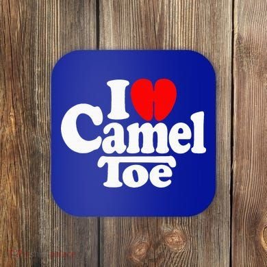I Love Heart Camel Toe Coaster