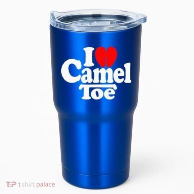 I Love Heart Camel Toe Tumbler