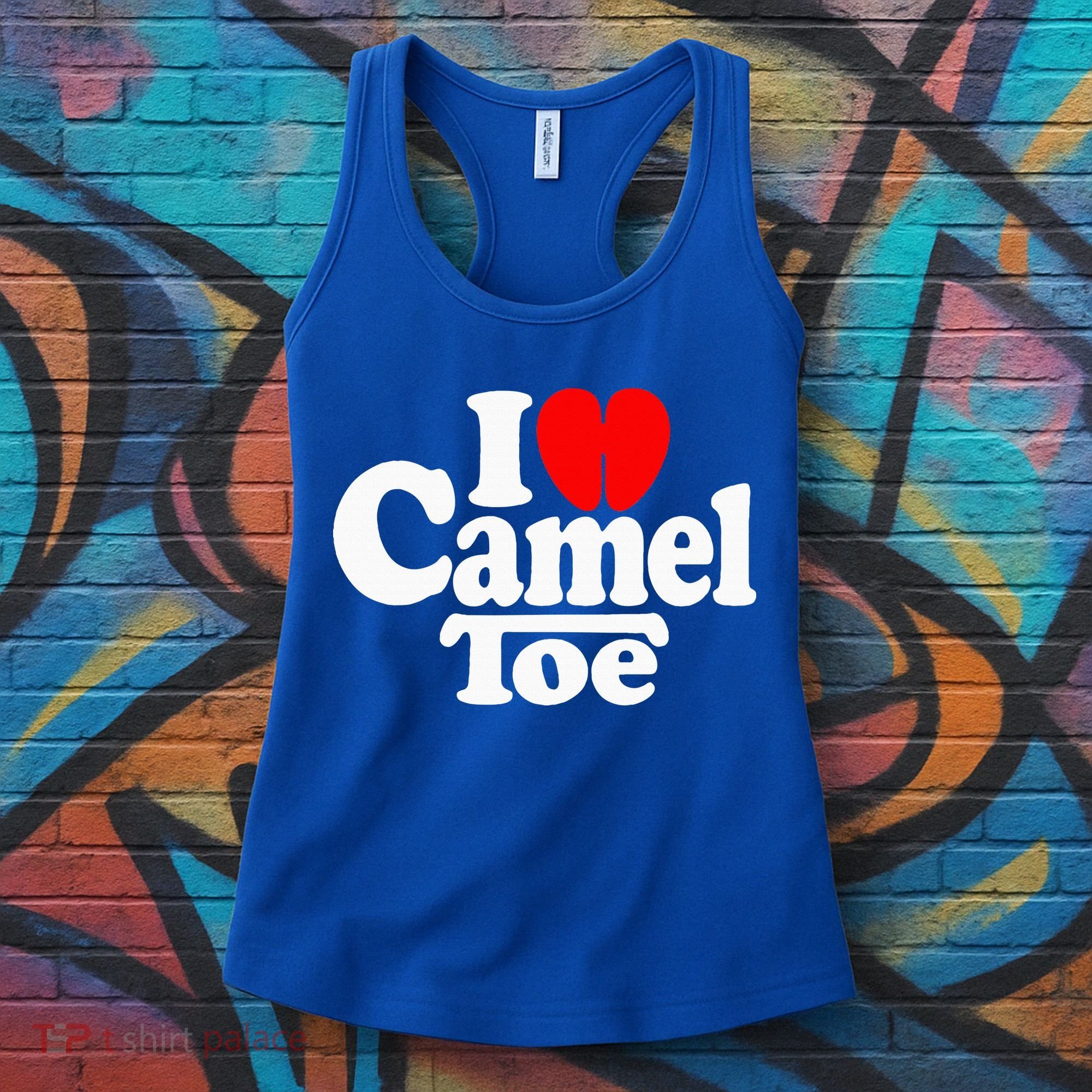 I Love Heart Camel Toe Women's Tank Top