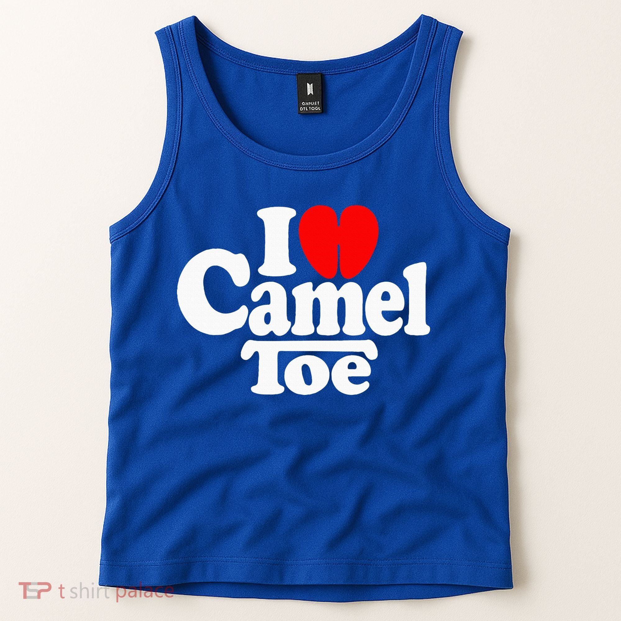 I Love Heart Camel Toe Tank Top