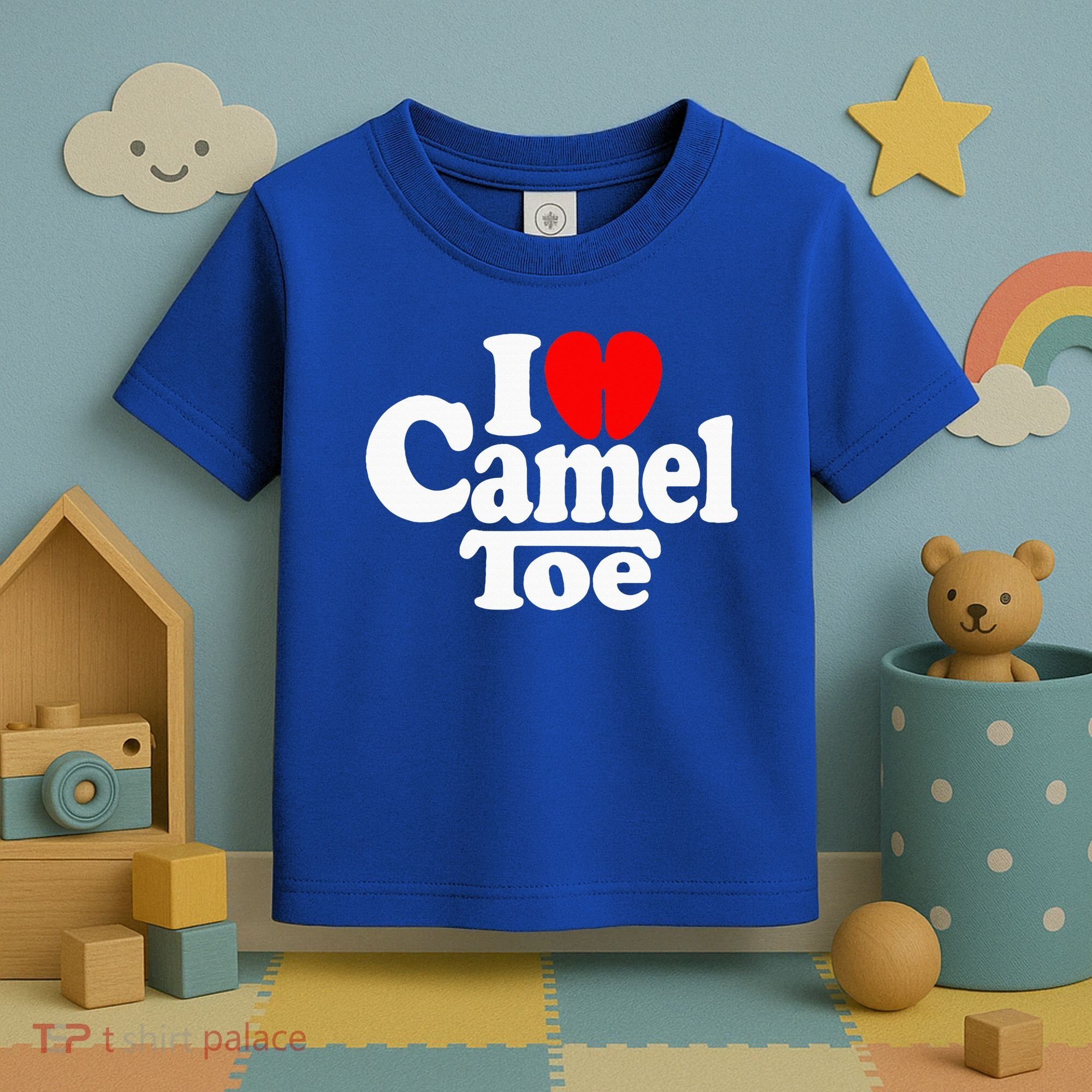 I Love Heart Camel Toe Toddler T-Shirt