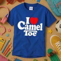 I Love Heart Camel Toe Kids T-Shirt thumb 3