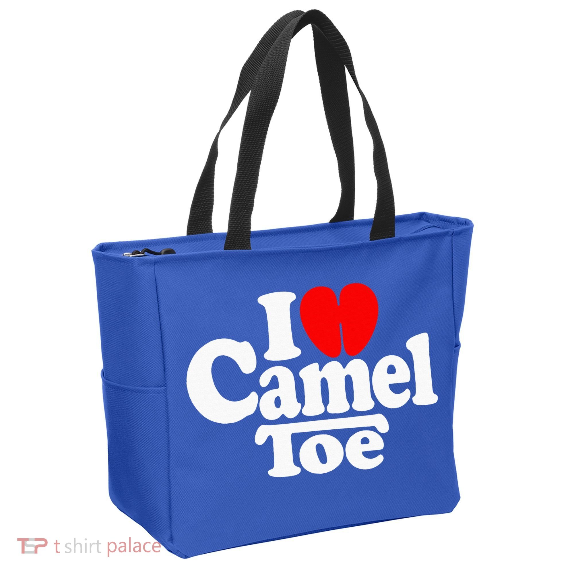 I Love Heart Camel Toe Tote Bag