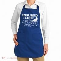 Insured Life Happy Wife Gift Insurance Agent Gift Apron thumb 2