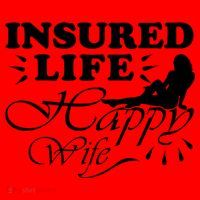 Insured Life Happy Wife Gift Insurance Agent Gift Santa Hat thumb 1