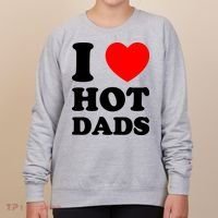 I Love Hot Dads Women's Sweatshirt thumb 0