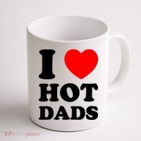 I Love Hot Dads Coffee Mug thumb 1