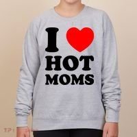 I Love Hot Moms Women's Sweatshirt thumb 0