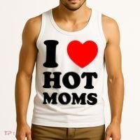 I Love Hot Moms Tank Top thumb 3