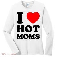 I Love Hot Moms Women's Long Sleeve Shirt thumb 0