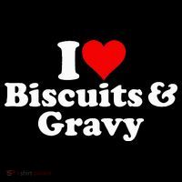 I Love Heart Biscuits And Gravy Sweatshirt thumb 3