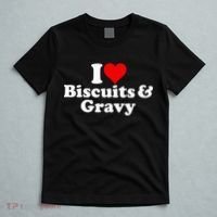 I Love Heart Biscuits And Gravy T-Shirt thumb 5