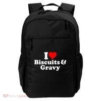 I Love Heart Biscuits And Gravy Backpack thumb 0