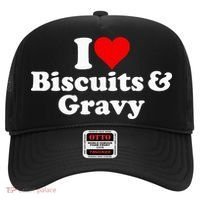 I Love Heart Biscuits And Gravy Hat thumb 0