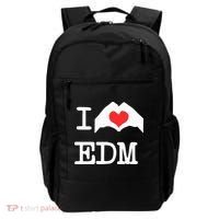 I Love Heart Edm Backpack thumb 0