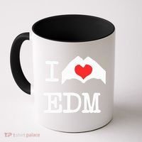 I Love Heart Edm Coffee Mug thumb 0