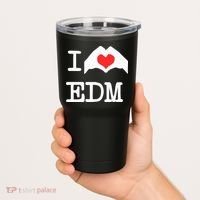 I Love Heart Edm Tumbler thumb 2
