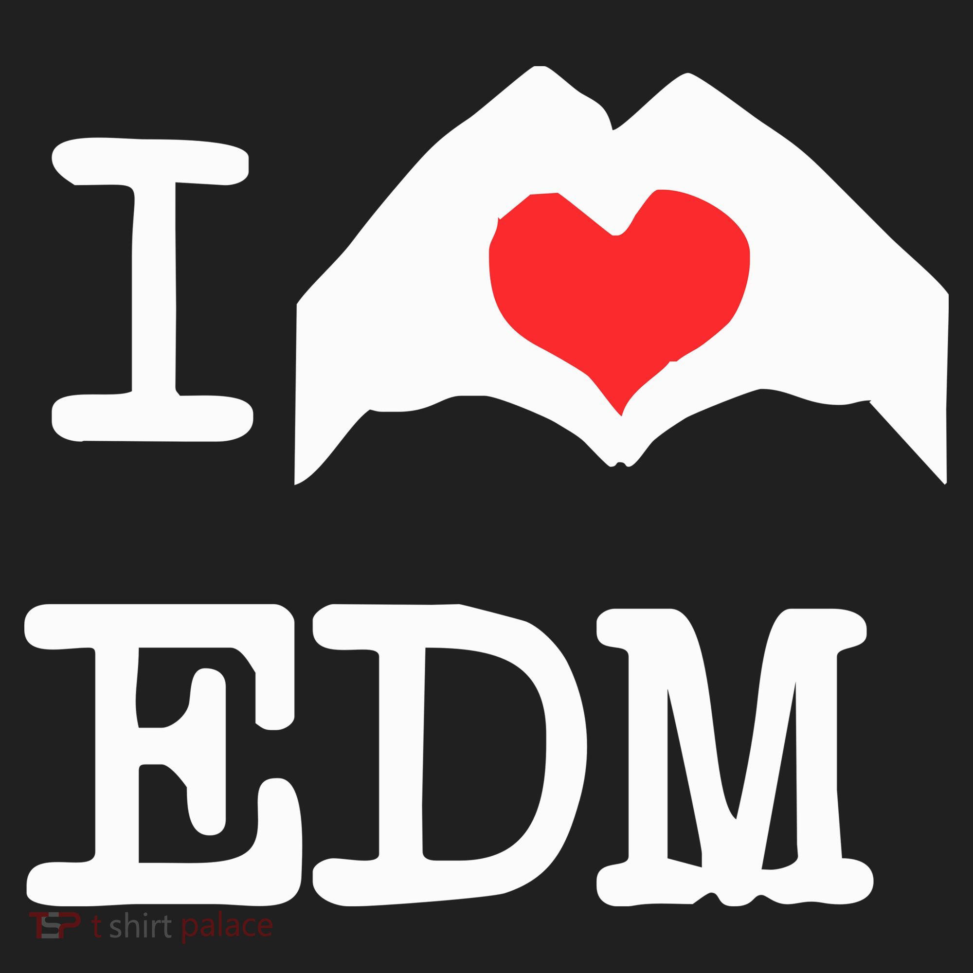 I Love Heart Edm Tumbler