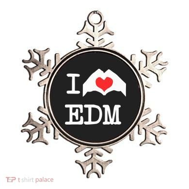 I Love Heart Edm Ornament