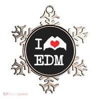 I Love Heart Edm Ornament thumb 0