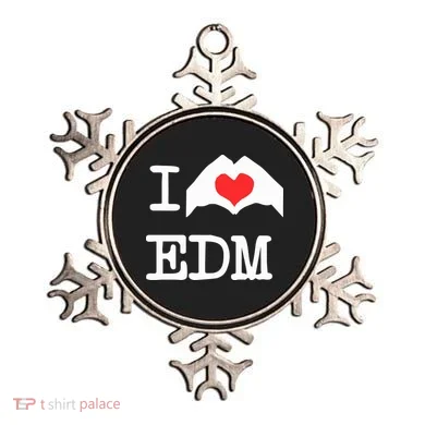 I Love Heart Edm Ornament